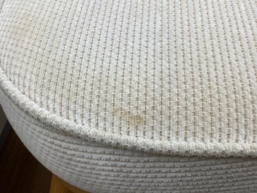 柏木工 (カシワモッコウ) オットマン アイボリー 73 OC53 シビル