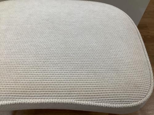 柏木工 (カシワモッコウ) オットマン アイボリー 73 OC53 シビル