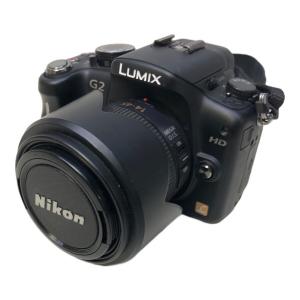 Panasonic デジタル一眼レフカメラ H-FS014045レンズ付 DMC-G2 1306万画素(総画素) フォーサーズ 4/3型 LiveMOS 専用電池 SDHCカード SDカード SDXCカード FT0EA102130