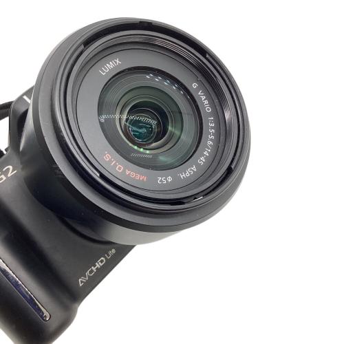 Panasonic デジタル一眼レフカメラ H-FS014045レンズ付 DMC-G2 1306万画素(総画素) フォーサーズ 4/3型 LiveMOS 専用電池 SDHCカード SDカード SDXCカード FT0EA102130