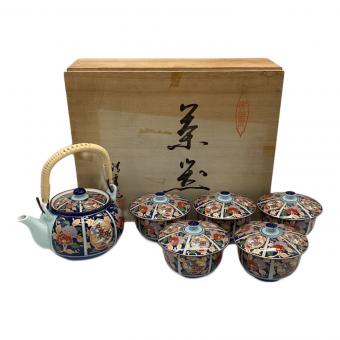 有田焼 (アリタヤキ) 茶器揃 清秀作 急須1・湯呑み5セット