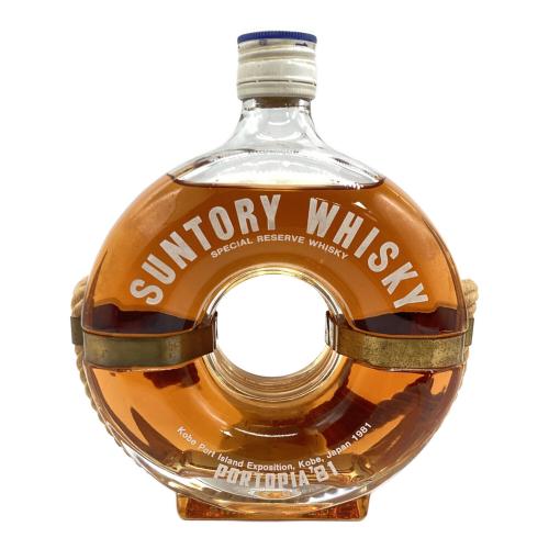 サントリー ウィスキー ※沈殿物有 700ml ポートピア‘81 記念ボトル 未開封品