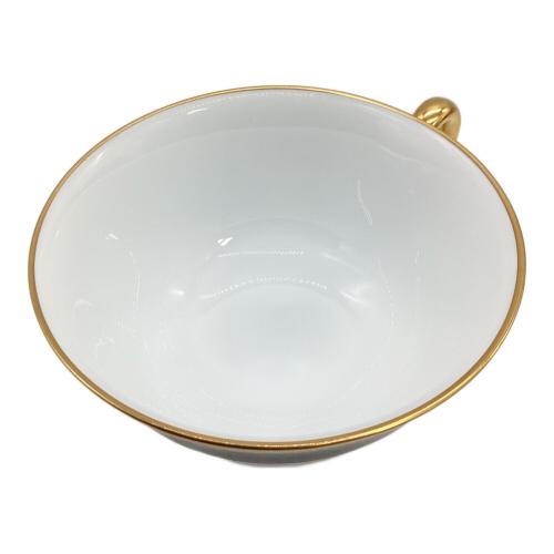 大倉陶園 (オオクラトウエン) カップ&ソーサー 瑠璃片葉金蝕