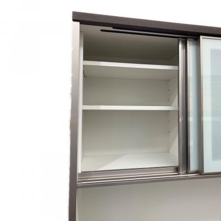 ニトリレンジボード3枚扉ダークブラウン【トレファク堺福田店】 ニトリ レンジボード ダークブラウン アルミナ100KBDBR｜トレファクONLINE