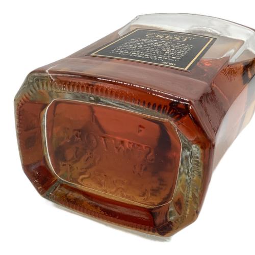 サントリー ジャパニーズウィスキー 700ml クレスト 12年 未開封