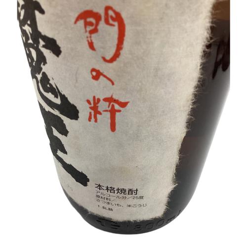 芋焼酎 1.8L 魔王 名門の粋 未開封 鹿児島