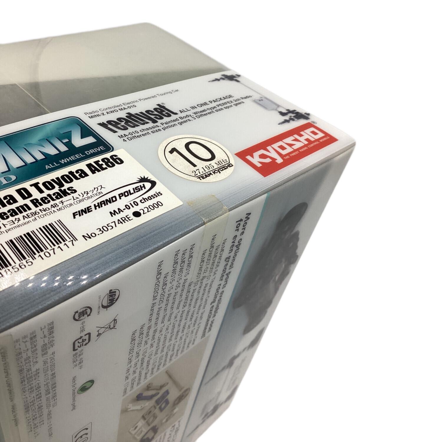 京商 (キョウショウ) ラジコン 箱保管ヨゴレ有 フォーミュラD トヨタ