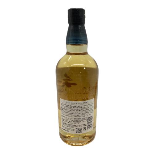 サントリー ジャパニーズウィスキー 700ml 知多 1972年 未開封