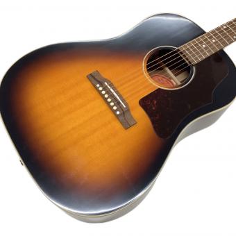 EPIPHONE (エピフォン) エレアコギター ※セカンド刻印有 アウトレット品 J-45 Aged Vintage Sunburst Gloss 順反り有 動作確認済み 22012304345