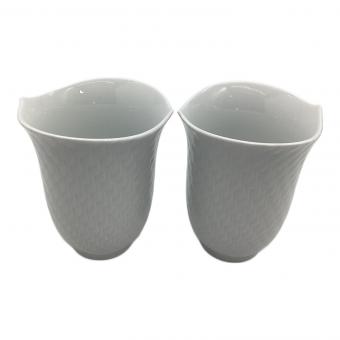 Meissen (マイセン) タンブラー 波の戯れホワイト 2Pセット