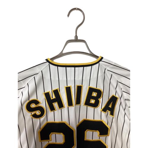 阪神タイガース (ハンシンタイガース) 応援グッズ ホワイト×ブラック 椎葉剛 ユニフォーム
