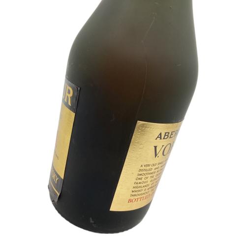 ABERLOUR（アベラワー ) スコッチウィスキー 750ml VOHM 12年 未開封