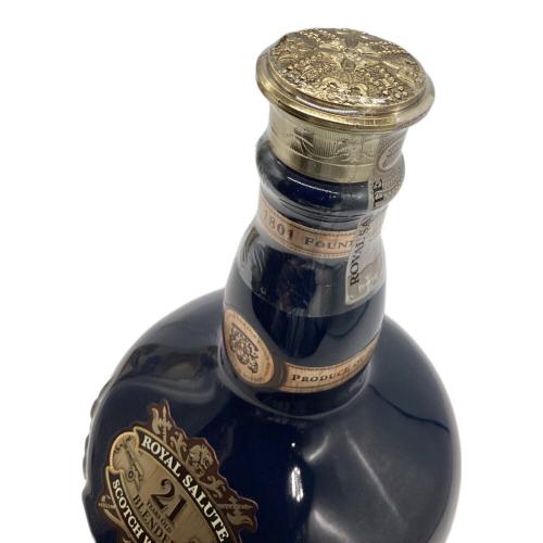 ROYAL SALUTE (ロイヤルサルート) スコッチウィスキー 700ml 21年 未開封