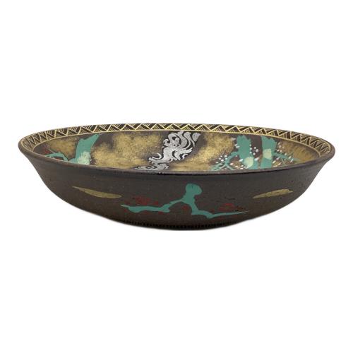 九谷焼 (クタニヤキ) 鉢 明作 光琳梅図