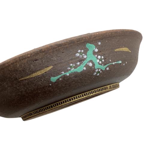 九谷焼 (クタニヤキ) 鉢 明作 光琳梅図