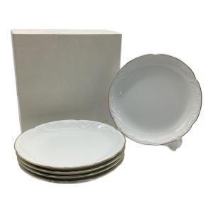 大倉陶園 (オオクラトウエン) ゴールドライン 15cm銘々皿5枚揃 54HV-1001 5Pセット