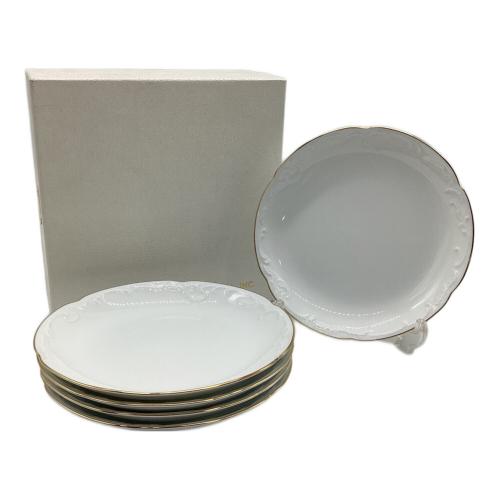 大倉陶園 (オオクラトウエン) ゴールドライン 15cm銘々皿5枚揃 54HV-1001 5Pセット