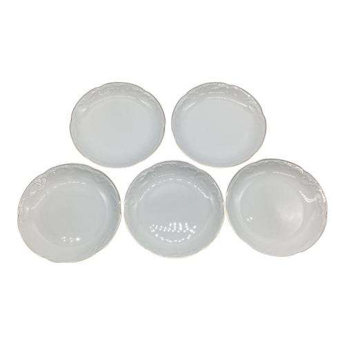 大倉陶園 (オオクラトウエン) ゴールドライン 15cm銘々皿5枚揃 54HV-1001 5Pセット