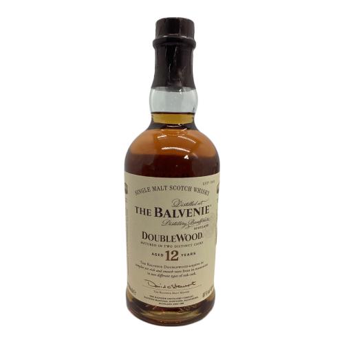THE BALVENIE (ザ バルヴェニー) ウィスキー 700ml ダブルウッド 12年 未開封 スコットランド　シングルモルトスコッチウイスキー