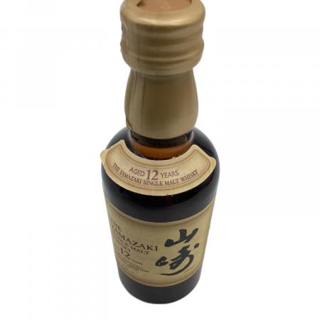 サントリー ジャパニーズウィスキー 50ml 山崎 12年 ミニチュアボトル