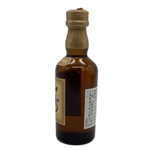 サントリー ジャパニーズウィスキー 50ml 山崎 12年 ミニチュアボトル　未開封