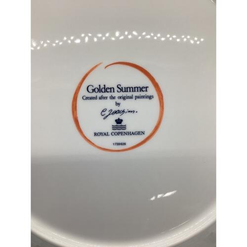 ROYAL COPENHAGEN (ロイヤル・コペンハーゲン) プレート 26cm ゴールデンサマー