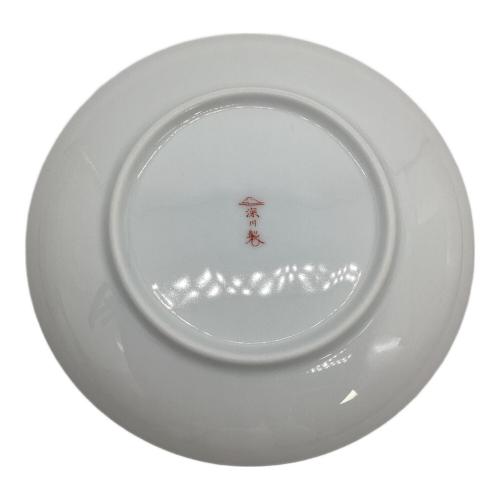 深川製磁 (フカガワセイジ) 小皿揃え ブルーチャイナ 5Pセット