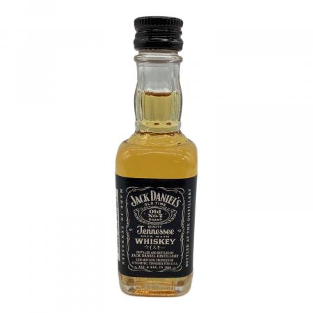 ジャックダニエル テネシーウィスキー 50ml ミニチュア瓶 グラス付 未