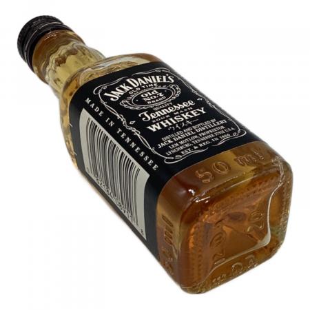 ジャックダニエル テネシーウィスキー 50ml ミニチュア瓶 グラス付 未