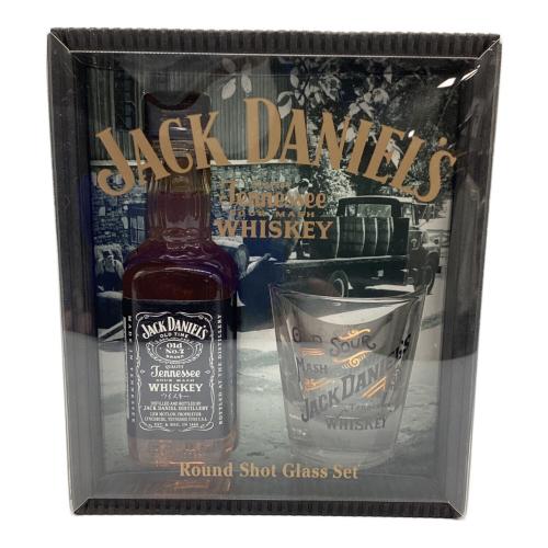 ジャックダニエル テネシーウィスキー 50ml ミニチュア瓶　グラス付 未開封 アメリカ産