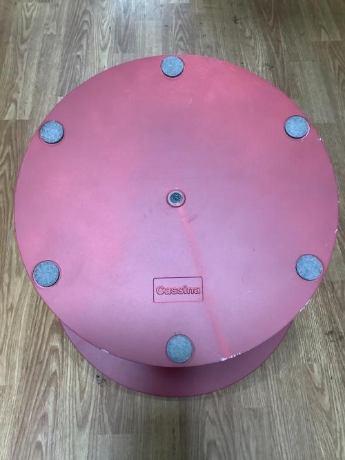 CASSINA (カッシーナ) サイドテーブル レッド 232 ON-OFF