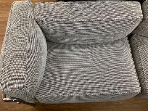 2人掛けソファー CASSINA 片アームソファー左右セット 軽度の使用感