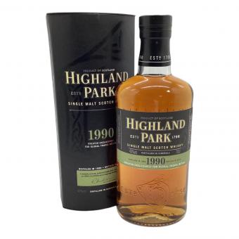 スコッチウィスキー 700ml 箱付 HIGHLAND PARK DISTILLED IN 1990 BOTTLED IN 2010 未開封品