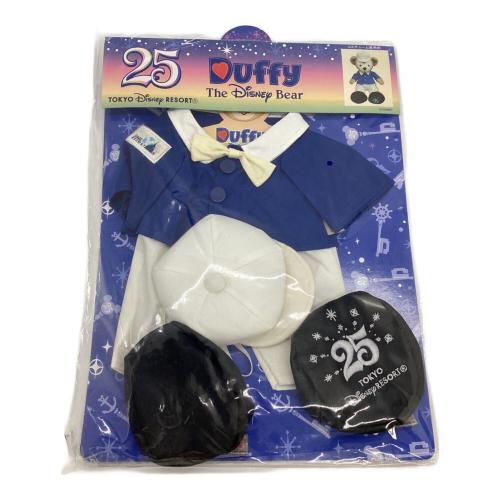DISNEY (ディズニー) ディズニーグッズ 25周年 ブルー×ホワイト ※保存劣化有 ダッフィーコスチューム