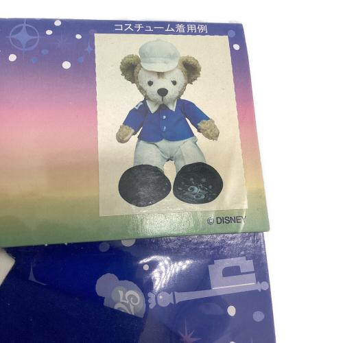 DISNEY (ディズニー) ディズニーグッズ 25周年 ブルー×ホワイト ※保存劣化有 ダッフィーコスチューム