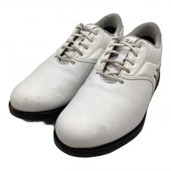 asics (アシックス) ゴルフシューズ メンズ SIZE 25cm ホワイト×ブラック GEL-ACE LEGENDMASTER2 TGN918