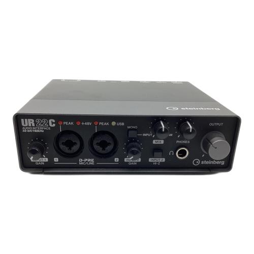 Steinberg (スタインバーグ) オーディオインターフェース UR22C 通電