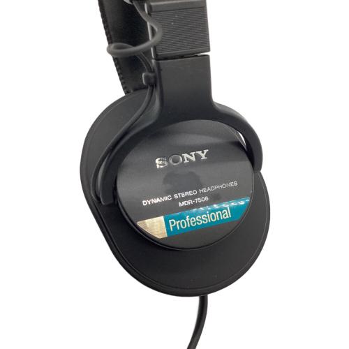 SONY (ソニー) ヘッドホン ヨゴレ有 MDR-7506 動作未確認