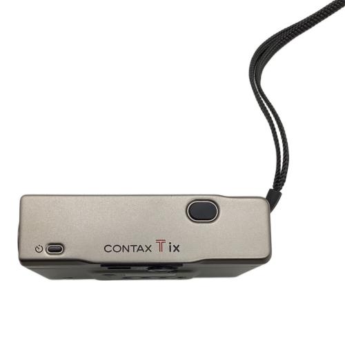 KYOCERA (京セラ) 【ジャンク品】コンパクトフィルムカメラ ※現状販売品 通電確認のみ CONTAX TiX 002377
