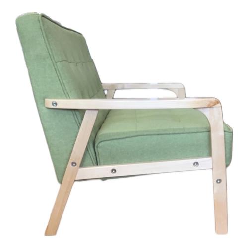 2人掛けソファー ナチュラル×グリーン 179 ファブリック