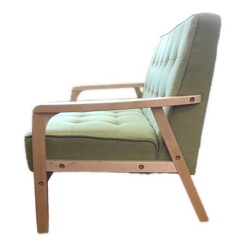 2人掛けソファー ナチュラル×グリーン 179 ファブリック