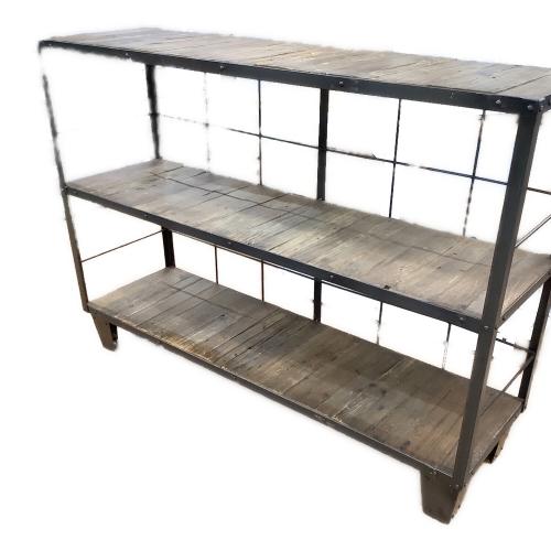 journal standard Furniture (ジャーナルスタンダードファニチャー) オープンラック ブラウン×ブラック 39 CALVI