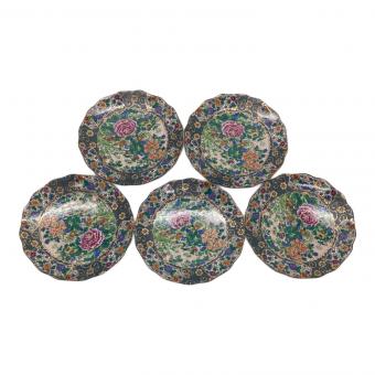 九谷焼 (クタニヤキ) 小皿セット 正峰窯 5Pセット