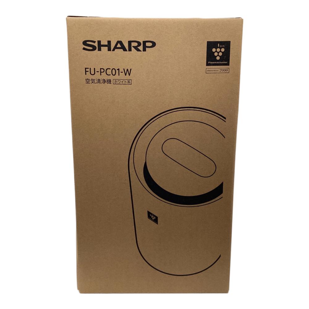 SHARP (シャープ) 空気清浄機 2021年発売モデル FU-PC01-W｜トレファク