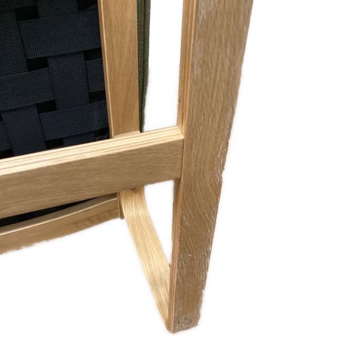 無印良品 (ムジルシリョウヒン) リビングでもダイニングでもつかえるソファチェア グリーン×ナチュラル 1人掛け 15-253722