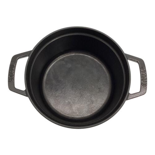 Staub (ストウブ) ピコ・ココット ラウンド ブラック 22cm