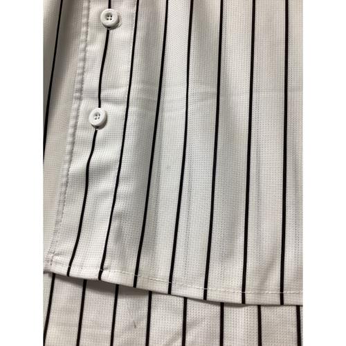 阪神タイガース (ハンシンタイガース) 応援グッズ Lサイズ ホワイト×ブラック×イエロー ユニフォーム 中野拓夢