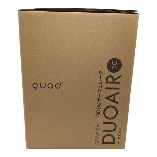 QUADS (クワッズ) サーキュレーター グレー QS506 2025年製 リモコン・取扱説明書付 程度S(未使用品) 未使用品