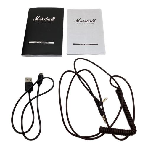 【未使用】Marshall Major V ワイヤレスヘッドホン｜即発・丁寧梱包 Marshall (マーシャル) ワイヤレスヘッドホン MAJOR V USB-typeC 動作