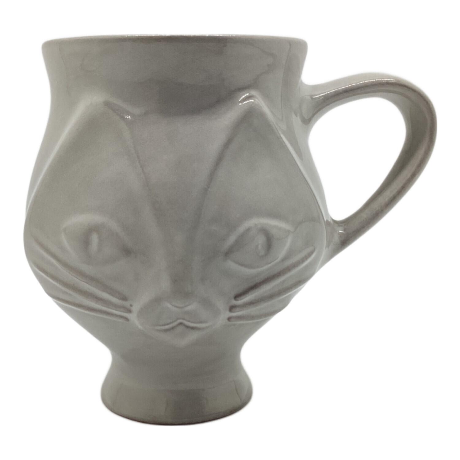 JONATHAN ADLER (ジョナサン アドラー) マグカップ グレー ネコ